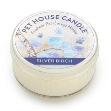 Pet House Silver Birch Candle, 1.5oz