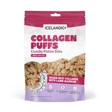 Icelandic+ Cat Baked Beef Collagen Puff Treats, .5oz