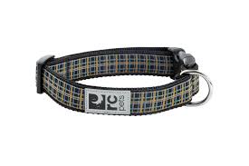 RC Pet Clip Collar, Flannel, XS