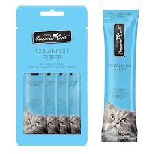 Fussie Cat Oceanfish Puree, 4ct