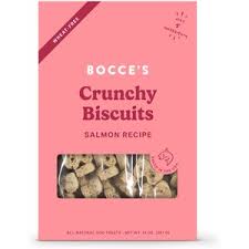 Bocce's Bakery Salmon Biscuit Boxes Dog Treats 14oz