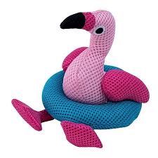 Territory Floating Flamingo Dog Toy