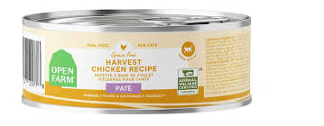 Open Farm Cat GF Harvest Chicken Pate, 2.8oz
