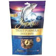 Zignature Dog GF Ziggy Bar Trout Formula, 12oz