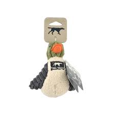 Tall Tails Squeaker Duck Sage, 5"