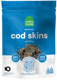 Open Farm Dog Dehydrated Treat Cod Skins, 2.25oz