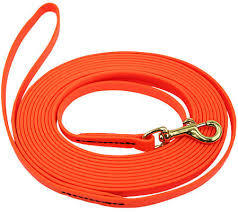 Pro-Mohs BioThane 3/8"X15' Long Line, Orange