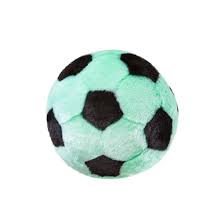 Fluff & Tuff Squeakerless Soccer Ball Dog Toy
