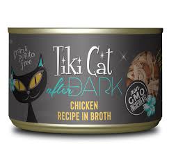 Tiki Cat After Dark Chicken Recipe in Broth, 2.8oz