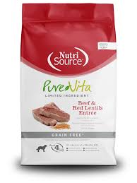Pure Vita Dog GF Beef & Lentils, 4lbs