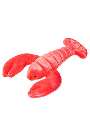 Fluff & Tuff Manny Lobster Dog Toy