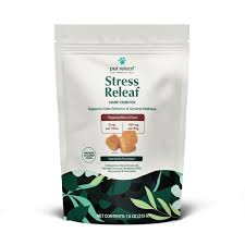 Pet Releaf Stress Releaf Peppered Bacon CBD Edibites for Large Dogs