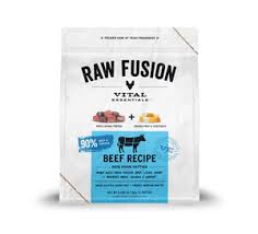 Vital Essentials RAW FUSION Beef Patties, 4.7lbs