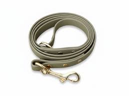 Pro-Mohs BioThane Snap Leash 1/2"X6', Olive