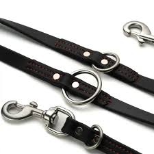 Pro-Mohs BioThane Multi Leash 3/8"X7', Black