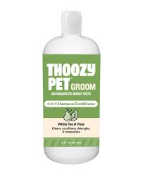 Thoozy 4-in-1 Shampoo/Conditioner, White Tea & Pear, 16oz