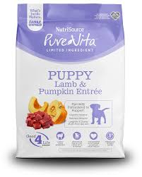 Pure Vita Puppy GF Lamb & Pumpkin, 12lb