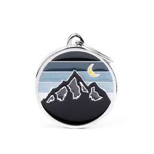 MyFamily Charms Large Mountain ID Tag