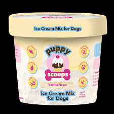 Puppy Scoops Vanilla Ice Cream Mix Small, 2.32oz
