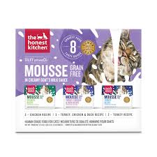 Honest Kitchen Cat GF Turkey Mousse in Goat's Milk, 2.8oz