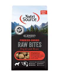 NutriSource Elements Freeze Dried Raw Bites Beef & Lamb, 2.5oz