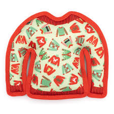 Worthy Dog Ugly Christmas Sweater Toy, L