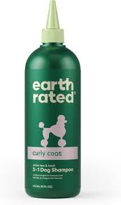 Earth Rated 3 in 1 Dog Shampoo Curly Coat, 16oz