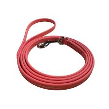 Pro-Mohs BioThane Snap Leash 1/2"X6', Red