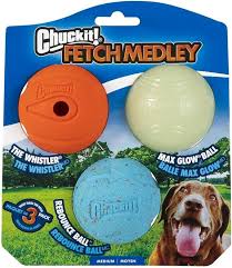 Chuckit Fetch Medley Medium, 3pk