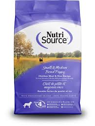 Nutrisource Chicken & Rice Small Medium Breed Puppy, 4lbs