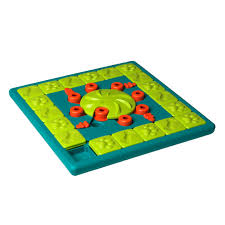 Nina Ottosson Activity Matz Garden Game Plush Dog Puzzle Mat