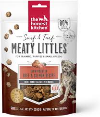 Honest Kitchen Surf & Turf Beef Meaty Littles Dog Treats, 4oz