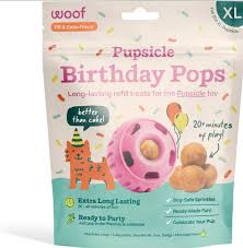 Woof Pupsicle Birthday Pops, XL