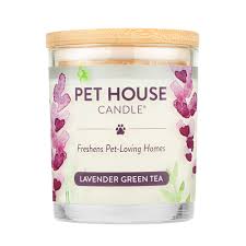 Pet House Lavender Green Tea Candle, 9oz
