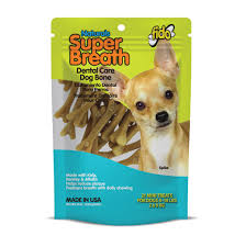 Fido Super Breath Dental Bones, Large, 4pk