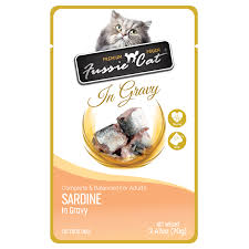 Fussie Cat Premium Sardine In Gravy, 2.47oz