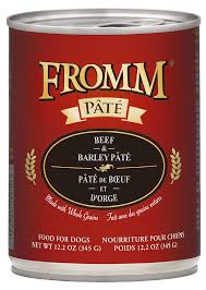 Fromm Beef & Barley Pate, 12.5oz