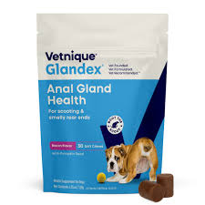 Glandex Anal Gland Soft Chews Bacon, 30ct