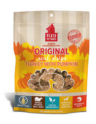 Plato Original Real Strips Turkey & Pumpkin, 6oz