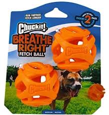 Chuckit Breathe Right Medium Balls, 2pk