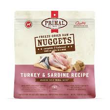 Primal Freeze-Dried Nuggets, Turkey & Sardine Recipe, 30oz