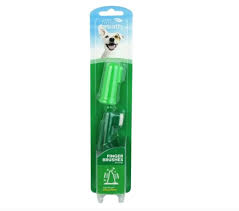 TropiClean Fresh Breath Dog Finger Brush, 2pk