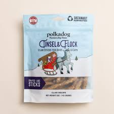 Polkadog Holiday Pouch: Tinsel & Flock, 5oz