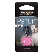 Nite Ize PetLit Collar Light - Pink Jewel