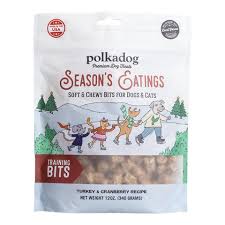 Polkadog Season's Eatings Treats, 10oz