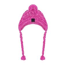 Canada Pooch Polar Pom Pom Hat, Pink, M
