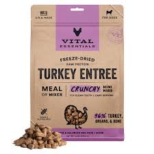 Vital Essentials Turkey Crunchy Mini Nibs,14oz