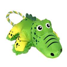 Thoozy Wild Tugz Alligator Dog Toy, 18"