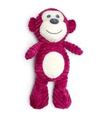 Thoozy Tuff & Cuddly Plush Monkey, 12.5"