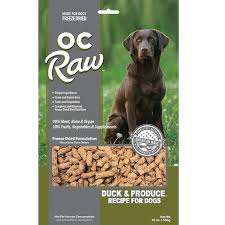 OC Raw Freeze Dried Rox Duck & Produce, 20oz